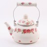 Чайник заварочный эмалированный 1,5л Rose (5119-1)