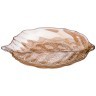 Блюдо " luster leaf" amber 21см без упаковки (мал 24шт) АКСАМ (339-105)