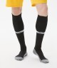 Гетры футбольные JOGEL  CAMP ADVANCED SOCKS, черный/белый (2077009)