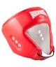 Шлем открытый RV-302, кожзам, красный (156031)