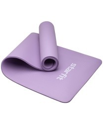Коврик для йоги и фитнеса FM-301, NBR, 183x61x1,0 см, лиловый (2109329)