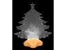 Фигурка с подсветкой "елка" 21*11*25 см.(кор=72шт.) Polite Crafts&gifts (786-253)