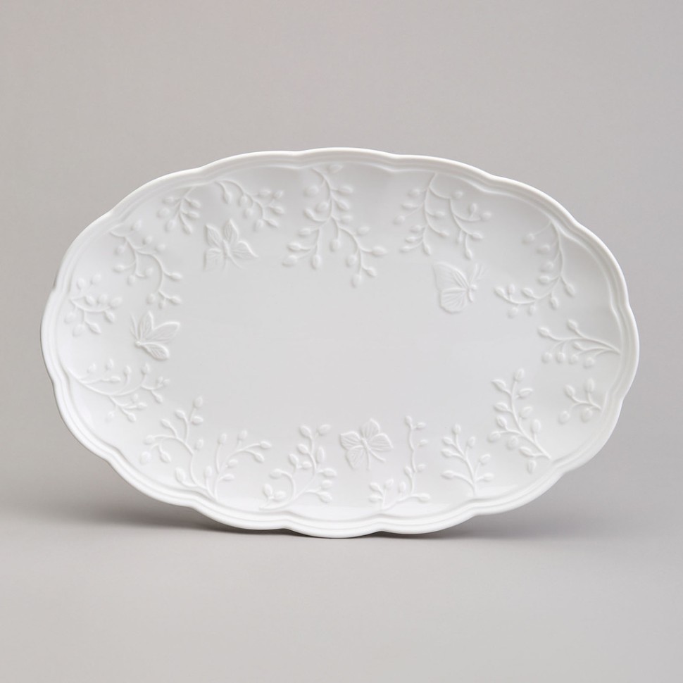 Блюдо овальное lefard "lavender" 31*21*3 см Lefard (761-137)