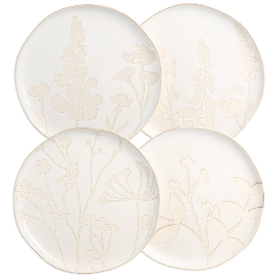 Набор тарелок обеденных bronco "field" 4 шт 25,5*2,5 см Bronco (409-212)