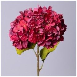 Цветок искусственный гортензия длина=63см , цвет марсала Lefard (535-349)