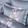 Кпб 1,5 спальный "irises" серый, сатин, хлопок 100%, под.150х210-1шт,пр.180х220-1шт,нав.50х70-2шт Lefard (989-003-14)