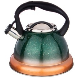 Чайник agness со свистком, серия vulcano, 3л c индукцион. капсульным дном Agness (907-076)