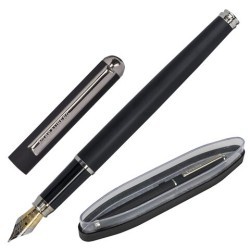 Ручка подарочная перьевая Brauberg Larghetto линия 0,5 мм синяя 143477 (86932)