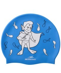 Шапочка для плавания Floater Blue, силикон, детский (2104927)
