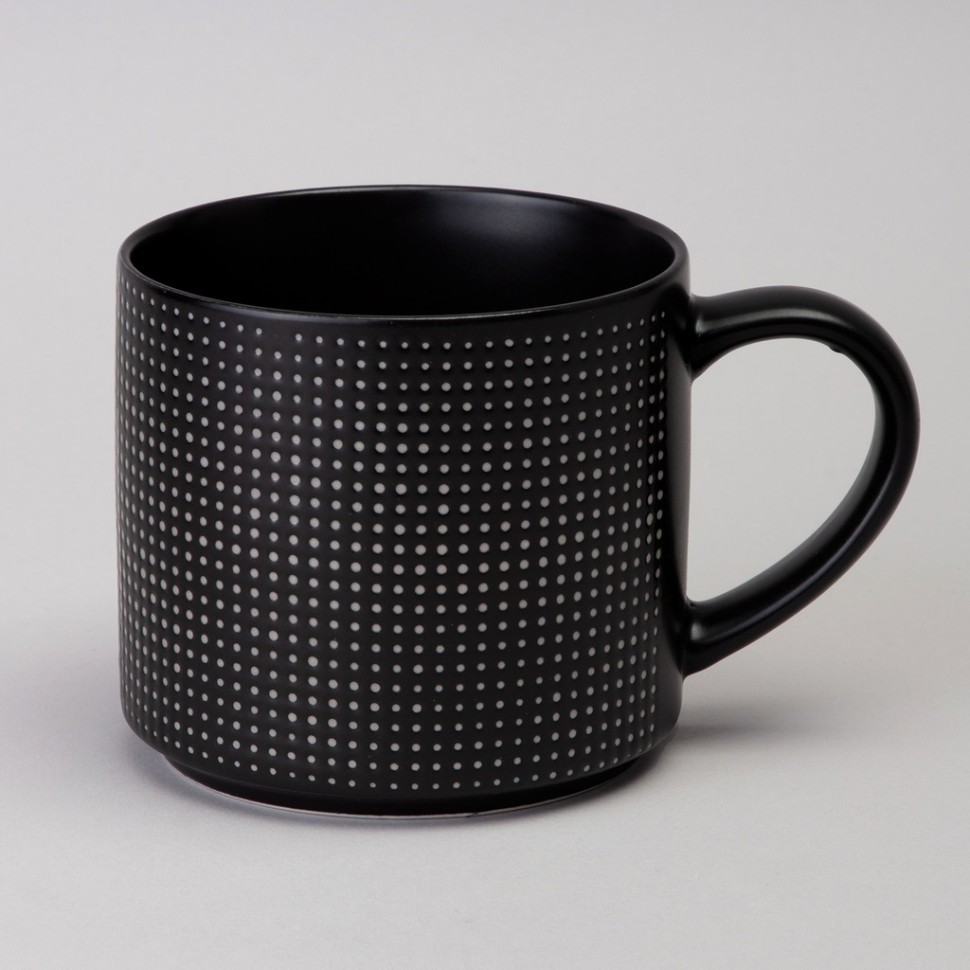 Кружка "break time" 470 мл черная Lefard (260-961)