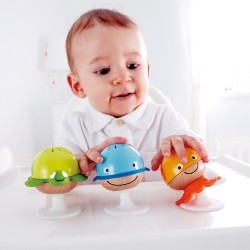 Игрушки для малышей набор погремушек "Морские друзья", 3 предмета (E0330_HP)