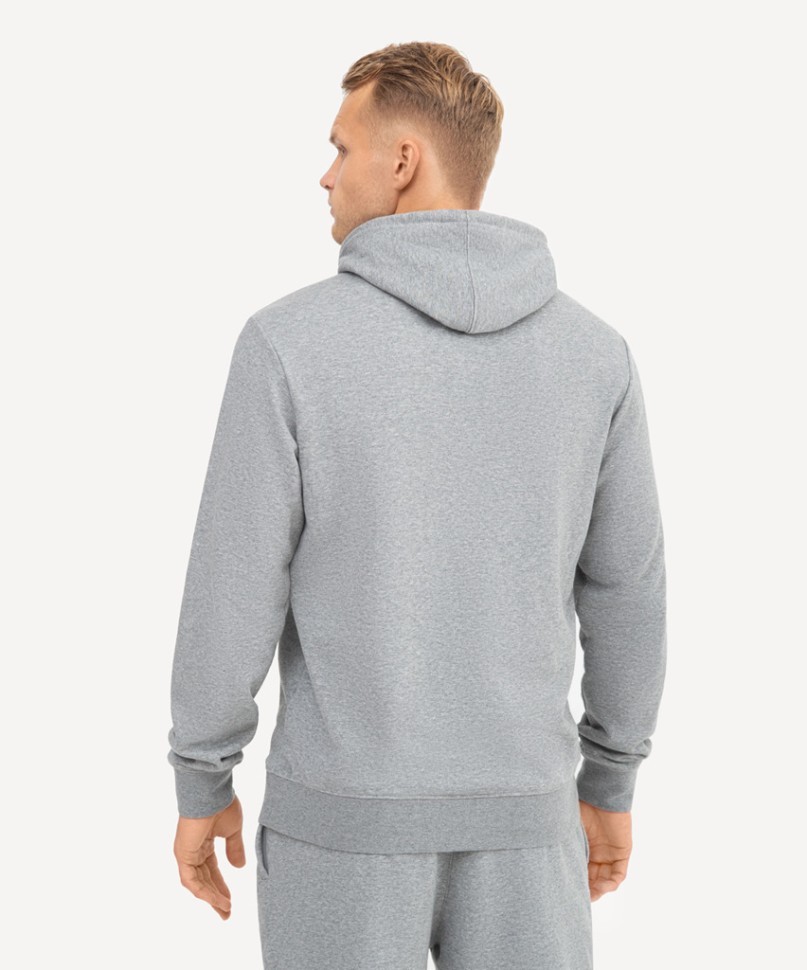 Худи JOGEL ESSENTIAL Cotton Hoodie, серый меланж (2121850)