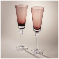 Набор бокалов для шампанского из 2 шт "trendy" purple 230 мл Lefard (693-032)