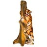 Декоративное изделие "тигр на дереве" высота 53см Ceramiche Boxer (293-115)