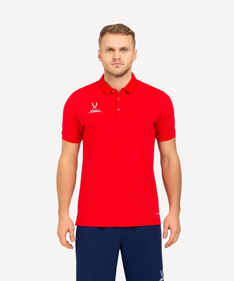 Поло JOGEL NATIONAL PerFormDRY Classic Polo, красный (2113400)