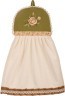 Полотенце-платье "корейская роза" махровое,х/б 100%, шампань SANTALINO (850-812-81)
