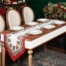 Дорожка на стол "щелкунчик", 45х300см, красный, круговой 100% хлопок,твил Lefard (850-762-36)