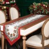 Дорожка на стол "щелкунчик", 45х300см, красный, круговой 100% хлопок,твил Lefard (850-762-36)