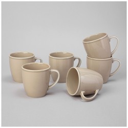 Набор кружек lefard tint 270мл (бежевый) 6 шт. Lefard (48-831-1)