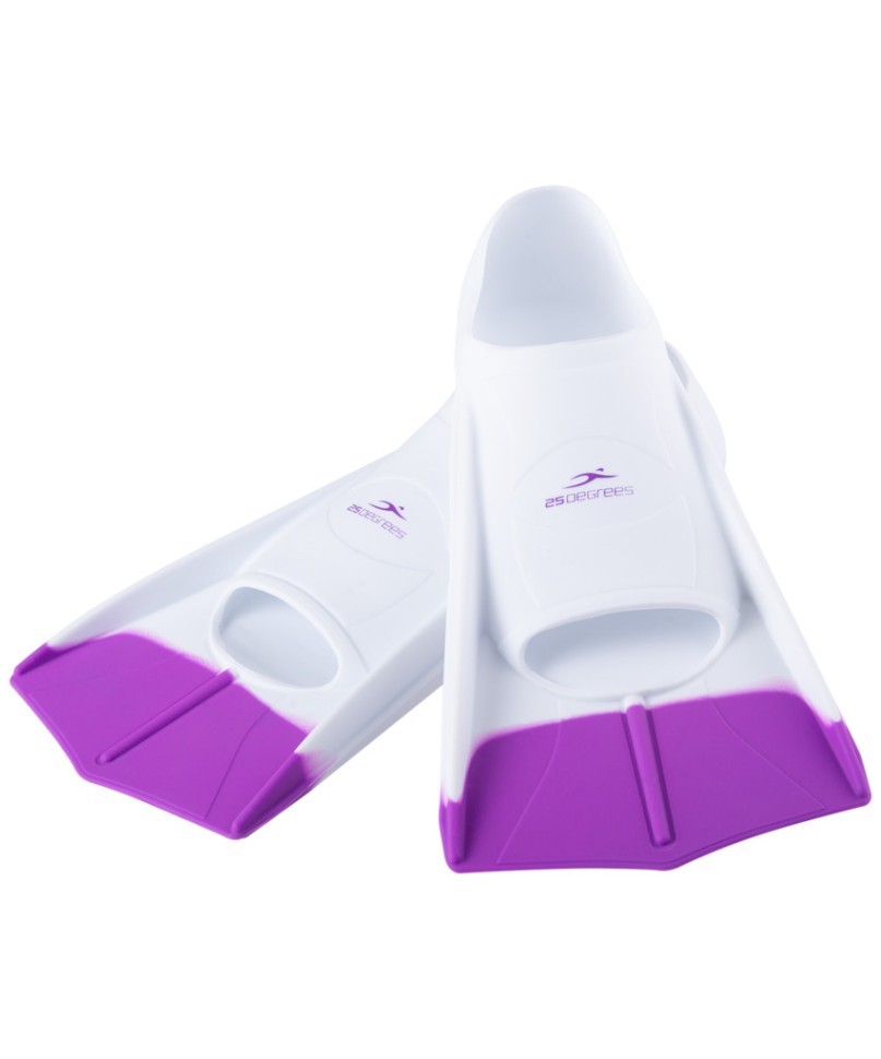 Ласты тренировочные 25DEGREES Pooljet White/Purple, S (2107324)