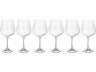 Набор бокалов для вина из 6 шт. "sandra" 570 мл. высота=22 см. (кор=8набор.) Bohemia Crystal (674-594)