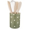 Подставка для кухонных принадлежностей "green utensils " диаметр=9 см. высота=14 см. Lefard (230-193)
