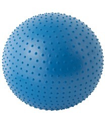 Фитбол массажный GB-301 антивзрыв, синий, 65 см (1007365)