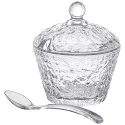 Сахарница "n'ice" с пластик.ложкой 250 мл 10*11,2 см Lefard (691-104)