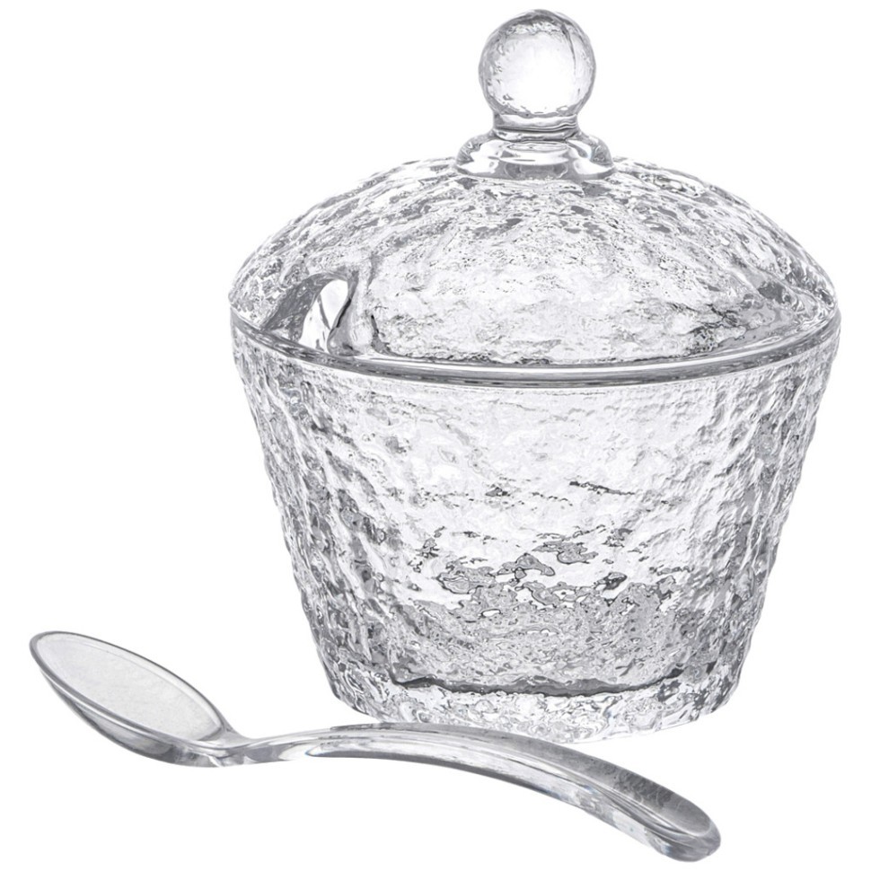 Сахарница "n'ice" с пластик.ложкой 250 мл 10*11,2 см Lefard (691-104)