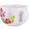 Кружка-супница 550мл Цветущие Маки доломит LR (60275)