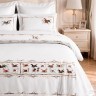 Кпб, king size, "passage"белый, сатин,хлопок 100%,п.240х260-1шт,пр.260х260-1шт,н.50х70-2шт/70х70-2шт Lefard (989-004-10)