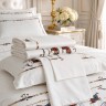 Кпб, king size, "passage"белый, сатин,хлопок 100%,п.240х260-1шт,пр.260х260-1шт,н.50х70-2шт/70х70-2шт Lefard (989-004-10)