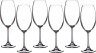 Набор бокалов для вина из 6 шт. "barbara/milvus" 300 мл высота=22 см (кор=1набор.) CRYSTALITE (669-074)