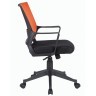 Кресло офисное Brabix Balance MG-320 сетка/ткань черно-оранжевое 531832 (1) (71826)