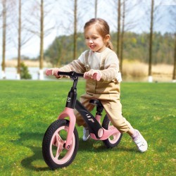 Беговел для детей "Мой первый транспорт", розовый (E1209_HP)