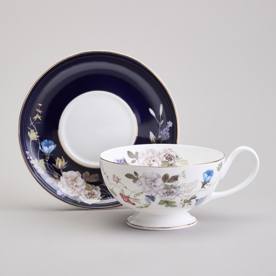 Чайная пара lefard "кобальт" 400 мл Lefard (86-2359-1)