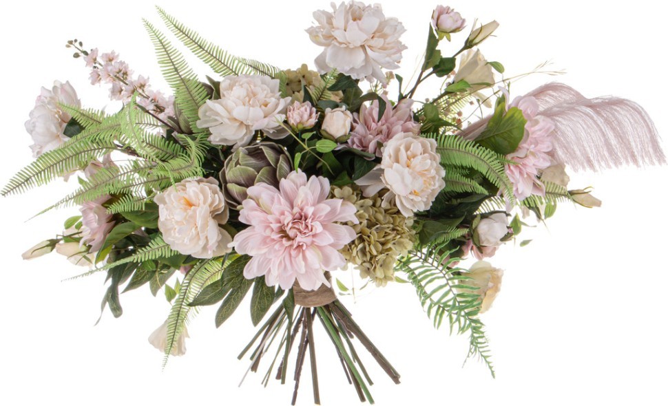 Цветочная композиция "piuma" ширина 83 см*высота 60 см- без упаковки Текстильный Мир (23-2474)