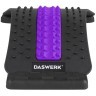Массажер для спины/мостик PREMIUM, 3 ур. нагрузки, фиолетовая вставка, DASWERK, 680036 (1) (96725)