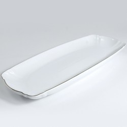 Блюдо сервировочное для подачи керамика 38,5х15х5 LR (90082-651S)