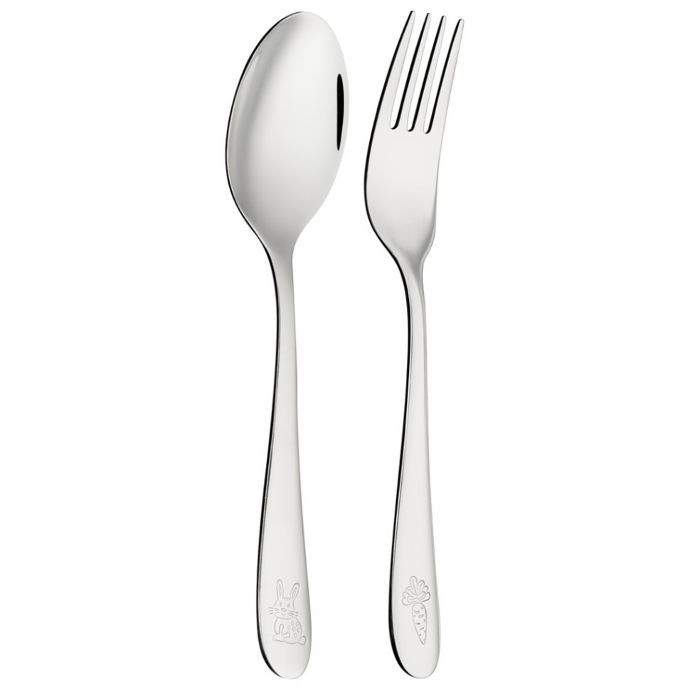 Набор детских столовых приборов zoo agness 2 пр Agness (1000-031)