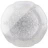 Тарелка акцентная "snowflake" silver 21см АКСАМ (339-234)