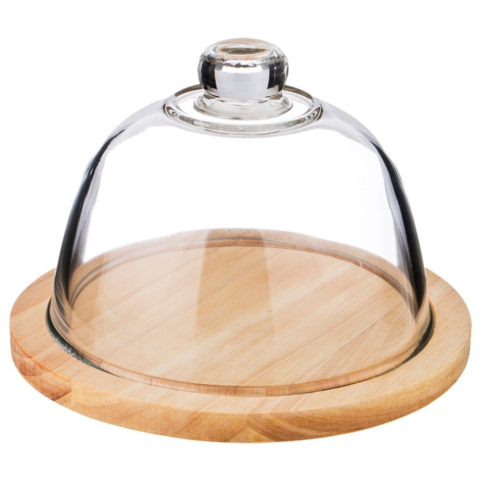 Доска разделочная с крышкой agness "native" 20*20*1,5 см Agness (897-085)