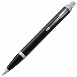 Ручка шариковая Parker IM Core Black Lacquer CT 1931665/142530 (1) (65915)