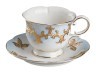 Чайный набор на 6 персон 12 пр. "софия золотая" 200 мл. Porcelain Manufacturing (D-418-273) 