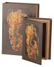 Комплект из 2-х шкатулок-книг "густав климт" 27*19*7 / 21*14*5 см Polite Crafts&gifts (184-078) 