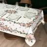 Скатерть "винтаж" 160х220 ,кремовый, 100% хлопок,твил Lefard (850-714-22)