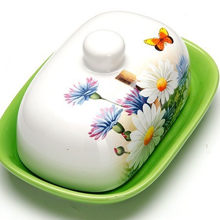 Маслёнка с крышкой Лето LR (26291)