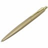 Ручка шариковая Parker Jotter XL Monochrome Gold GT золотой нерж. сталь синяя2122754 143764 (1) (91897)