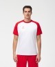Футболка игровая JOGEL CAMP Reglan Jersey, белый/красный (701702)