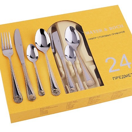 Набор столовых приборов 24пр под/уп Mayer&Boch (30707)